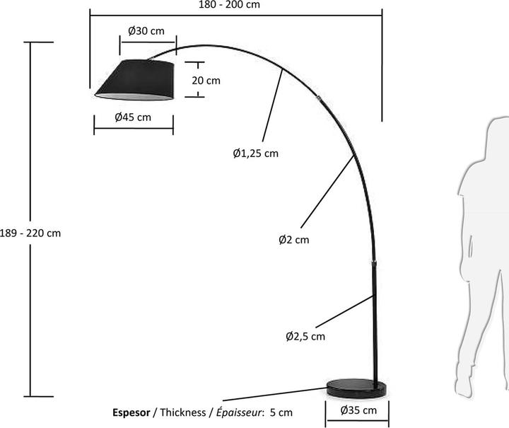 Actual product image Kave Home Lee (E27)