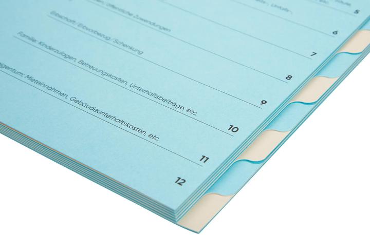 Actual product image Biella Folder Taxes (A4, 1 x)