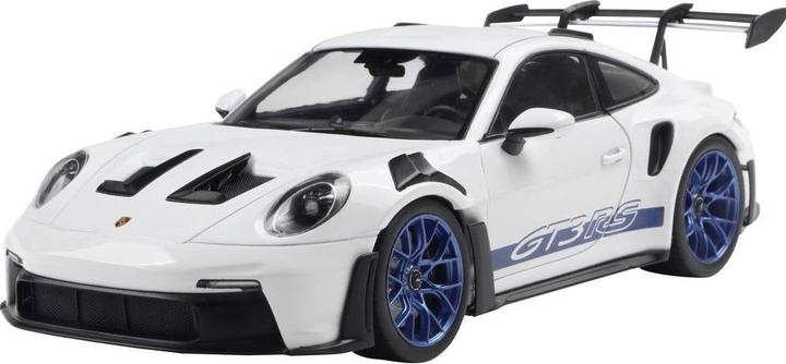 Actual product image Solido 1:18 Porsche 911 GT3 RS 2024 weiss/blau