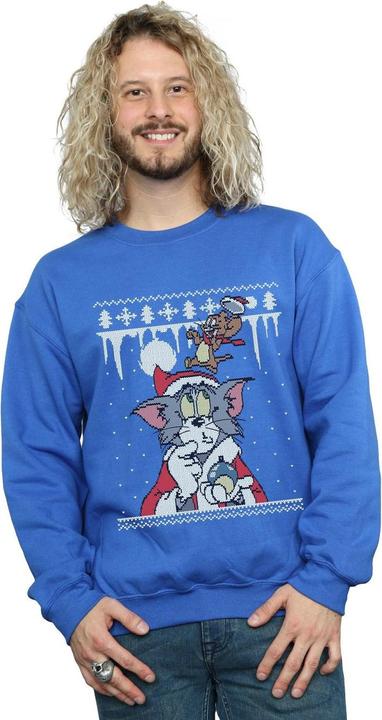 Immagine prodotto Tom & Jerry Christmas Fair Isle Felpa Uomo (L)