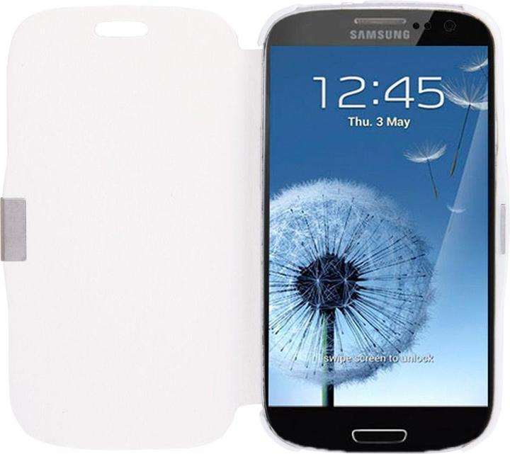 Produktbild König Design Handyhülle Tasche für Samsung Galaxy S3 i9300 / i9305 / S3 NEO i9301 weiss gebürstet (Samsung Galaxy S3 LTE i9305, Samsung Galaxy S3 i9300)