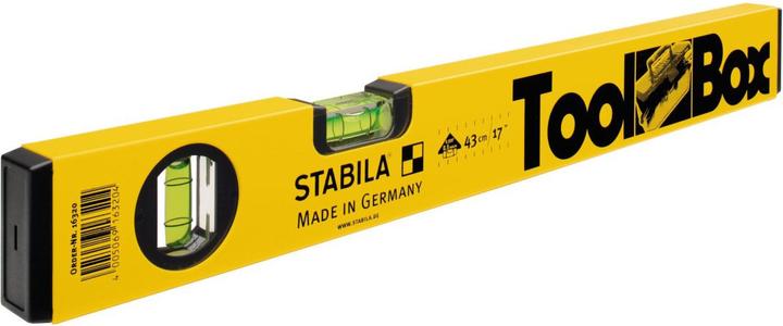 Produktbild Stabila Wasserwaage TOOLBOX (43 cm)