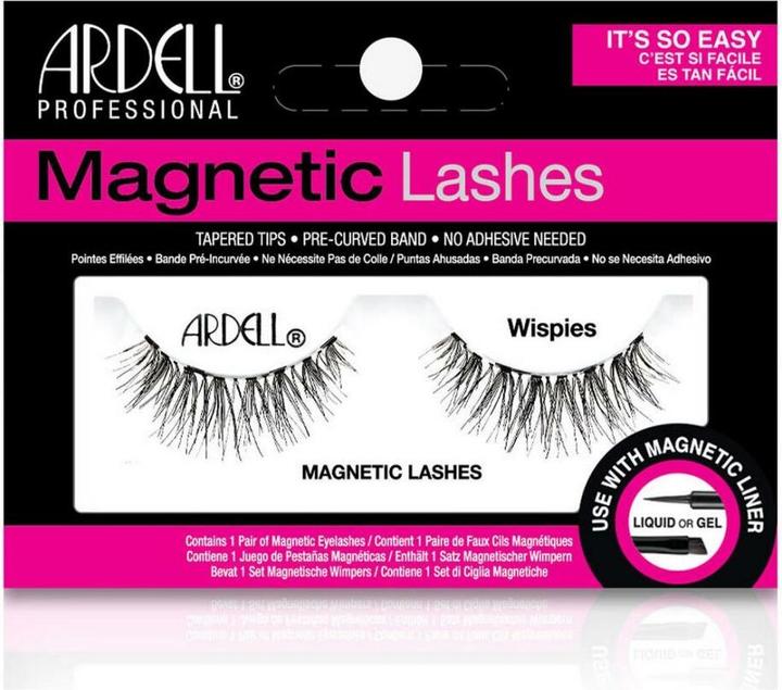Actual product image Ardell Single Magnetic Lashes - ideal in combination with the Magnetic Lash Liner (Style Wispies) (Artificial eyelashes)
