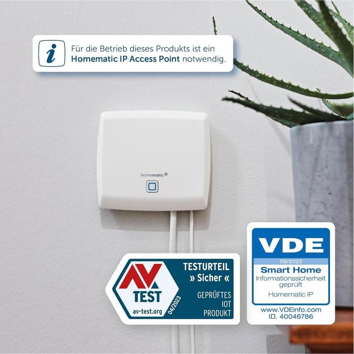 Actual product image Homematic IP Radio wall switch HmIP-WRC6-A
