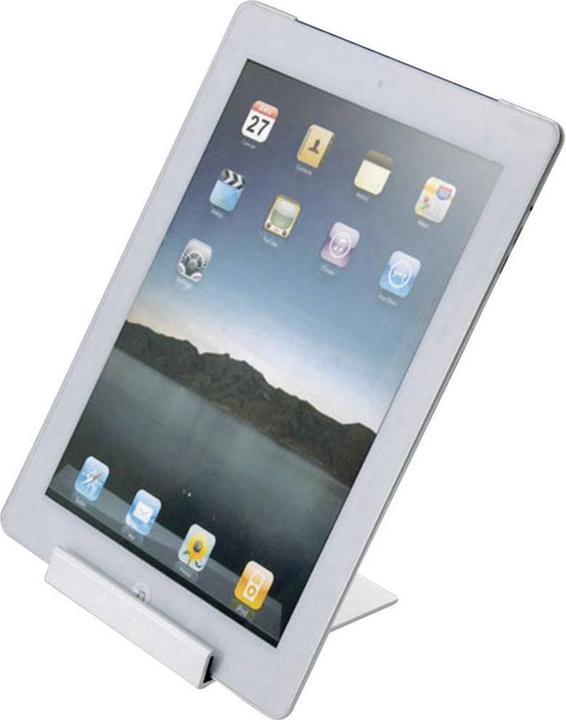 Actual product image Vivanco Tabtool Universal Aluminium Stand for Internet Tablets and