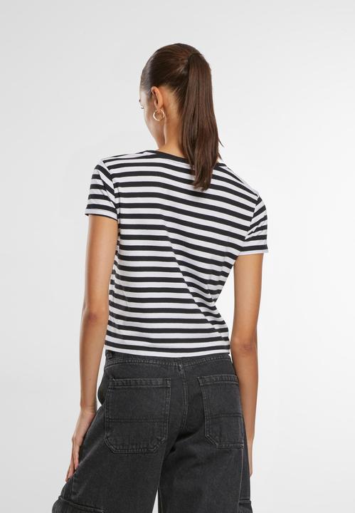Image du produit Urban Classics Tee short à rayures pour femmes - 142651 (4XL)