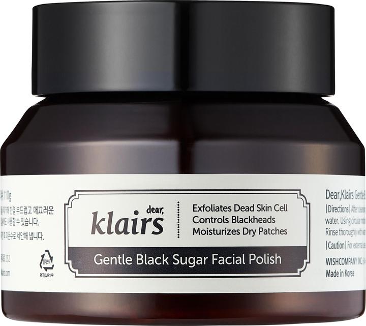 Actual product image Klairs Gentle Black Sugar (Exfoliation, 110 ml)