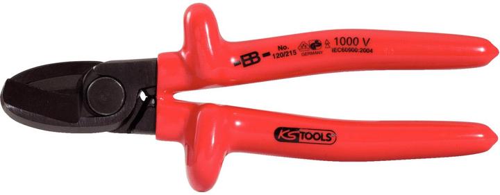 Actual product image KS Tools 1000V one hand cable cutter (215 mm)