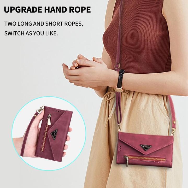 Produktbild Cover-Discount iPhone 14 - Brieftaschen Hülle weinrot (Apple iPhone 14)
