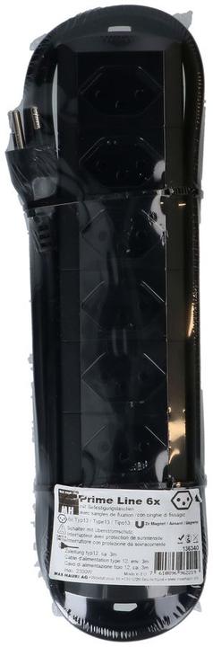Actual product image Max Hauri Prime Line with switch + magnet (6 x, Type 13, 3 m)