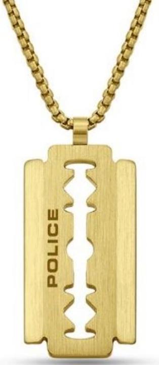 Police Razorblade Halskette (Edelstahl, 50 - 55 cm)