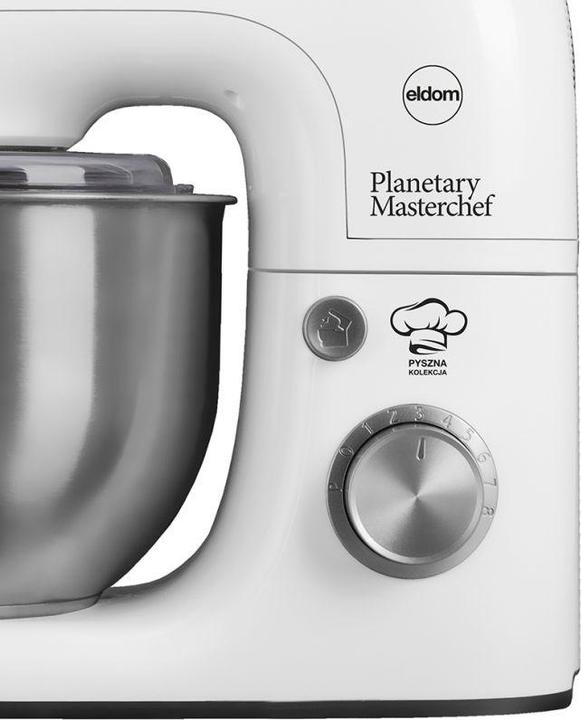 Produktbild Eldom Wrk1200 Planet Stand Mixer 800w White (800 W)