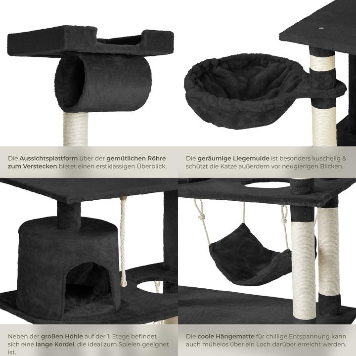 Actual product image tectake Marcel (141 cm, Black)