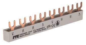 Immagine prodotto FTG Friedrich Göhringer Forcella E 8 4 poli 10qmm ES40810 Busbar Eurovario (Cavi)