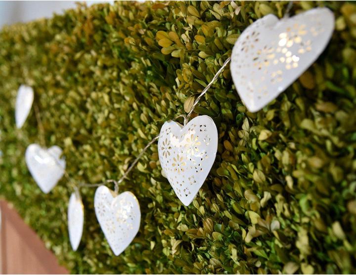 Produktbild Angela Bruderer LED-Lichterkette «Herz» (1.44 m)