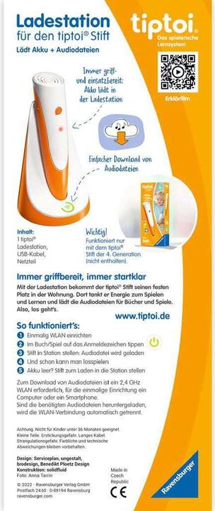 Produktbild tiptoi Ladestation (Deutsch)