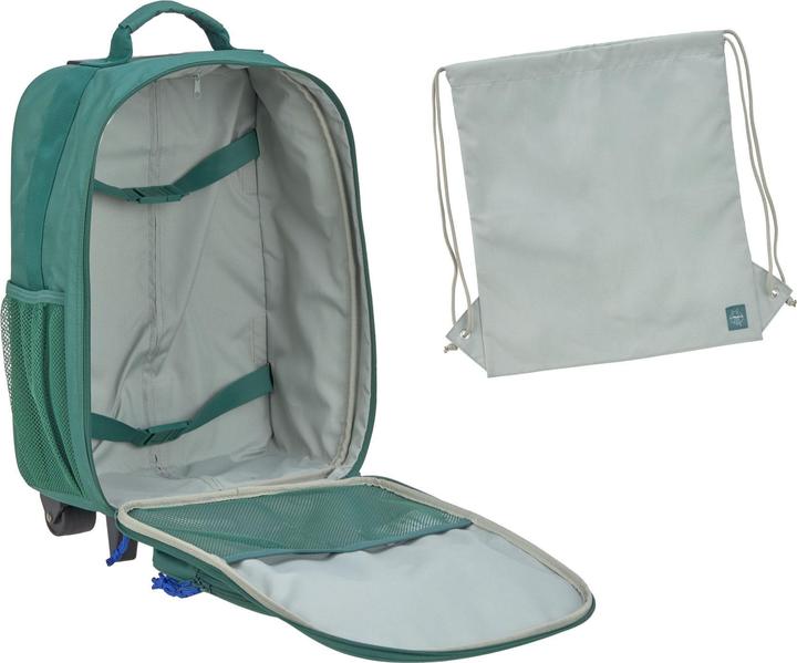 Actual product image Lässig Kinderkoffer little Gang dark green (22 l, Hand luggage (up to 50 litres))