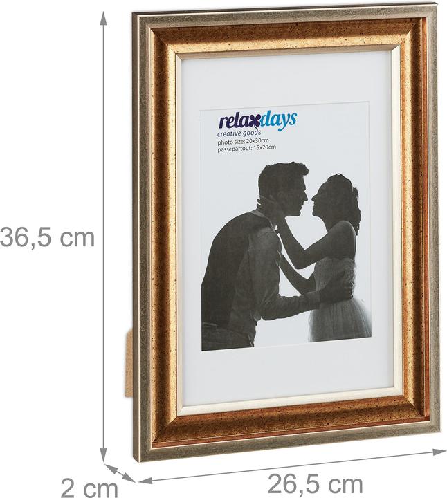 Produktbild Relaxdays 2x Bilderrahmen (20 x 30 cm)
