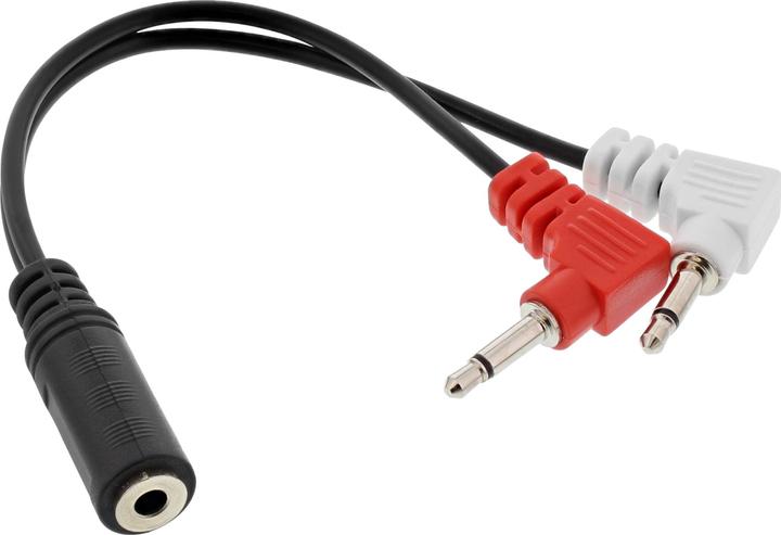 InLine Casque audio Câble adaptateur avion (Jack 2.5mm)