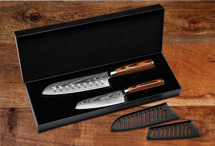 Produktbild Wolfblood Damastmesser-Set (17 cm)