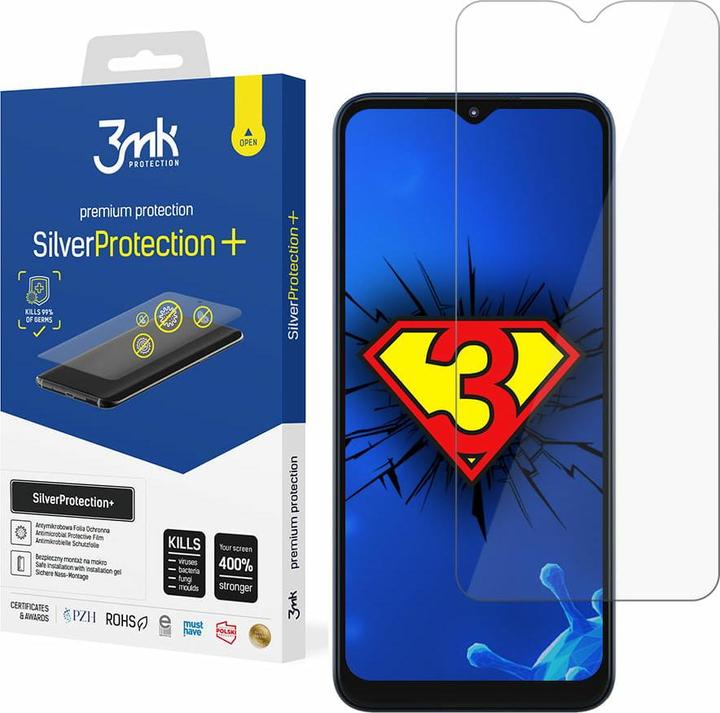 Produktbild 3MK „Silver Protection“ + Motorola Moto G Play Wet Mount Antimicrobial Film (1 Stück, Motorola Moto X Play)