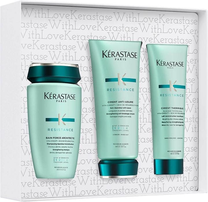 Actual product image Kérastase Résistance - Fondant Trio Set (600 ml, Liquid shampoo)