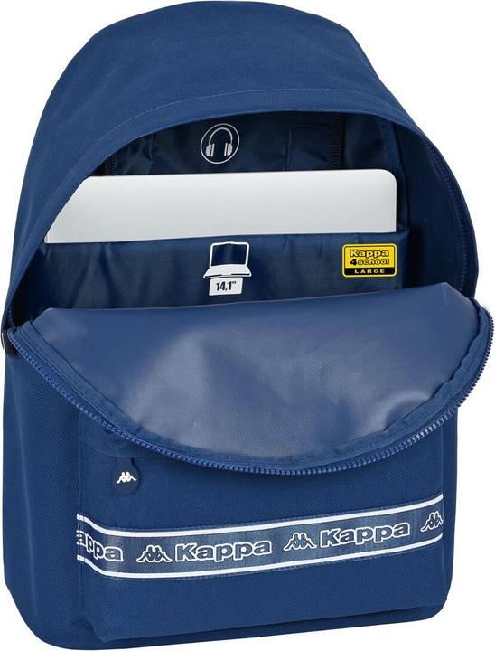 Immagine prodotto Kappa Zaino scuola 31 x 41 x 16 cm blu navy