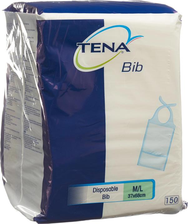 Tena Bib Schutzserviette M/L 37 x 68 cm (150 x, M, L)