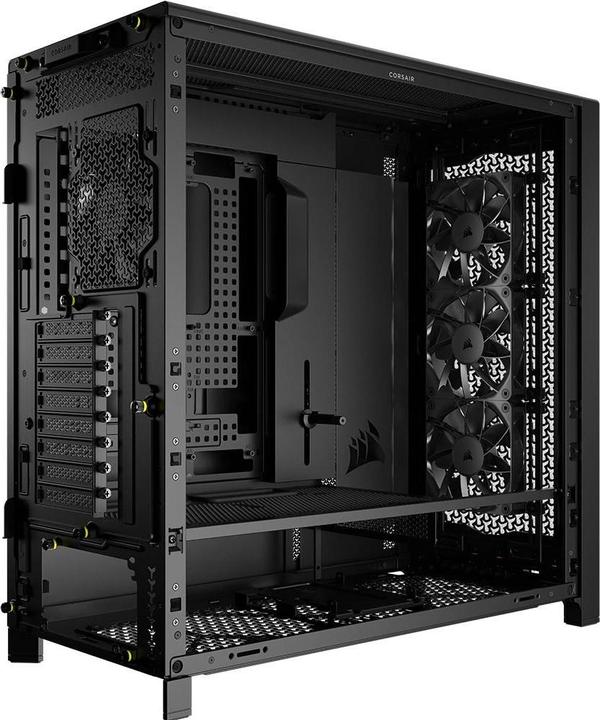 Actual product image Corsair FRAME 5000D RS BLACK MID CASE (E-ATX, Mini-ITX, ATX, mATX)