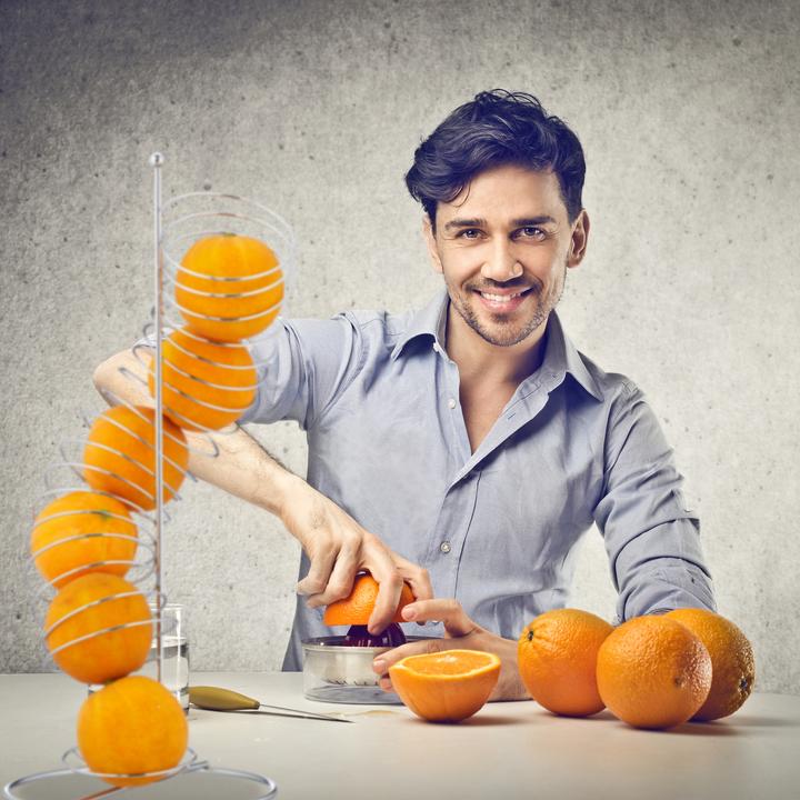 Actual product image Relaxdays Fruit Holder Spiral (21 x 21 x 48 cm)