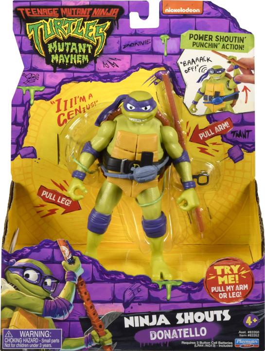Produktbild Magni Ninja Turtles Movie Deluxe Figuren sortiert