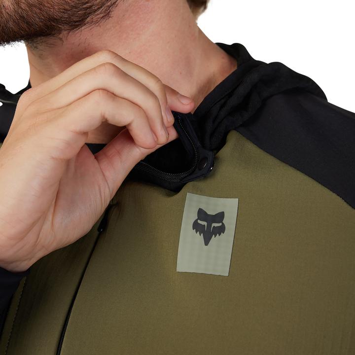 Immagine prodotto Fox Giacca 23 Defend Felpa Termica Con Cappuccio Verde (L)