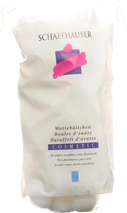 Schaffhauser Wattebällchen Cosmet weiss
