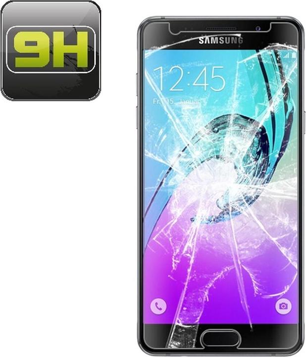 Actual product image Protectorking 3x real tempered 9H armoured glass 3D CLEAR (1 Piece, Samsung Galaxy A3)