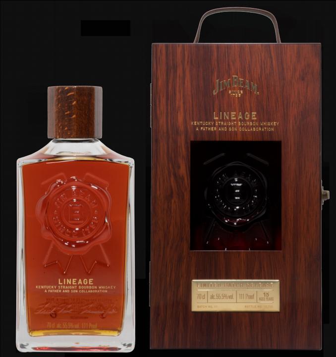 Actual product image Jim Beam Kentucky Straight Bourbon Lineage (Bourbon)