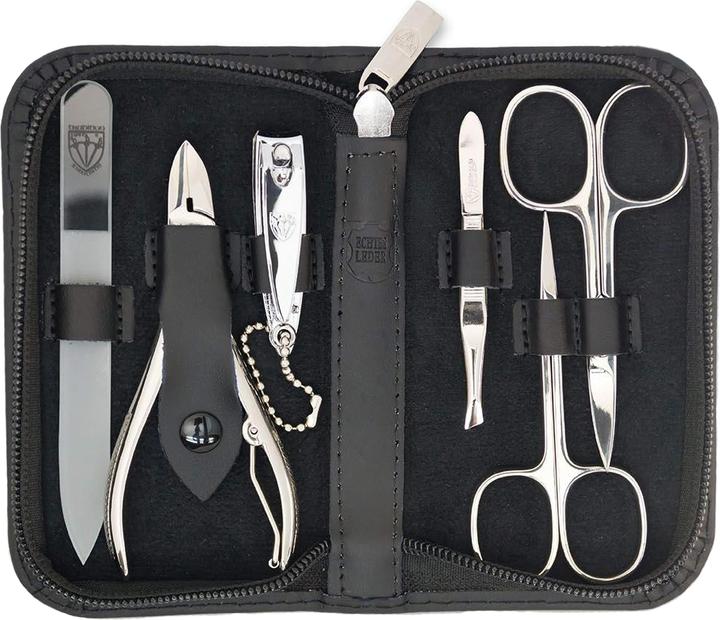 Produktbild Kellermann Nagelset SCHWARZ - ECHT LEDER