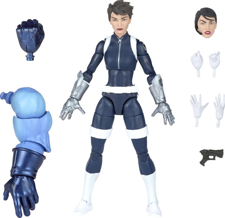 Image du produit Hasbro Legends Series Marvel's Quake, figurine de 15 cm à collectionner, 5 accessoires