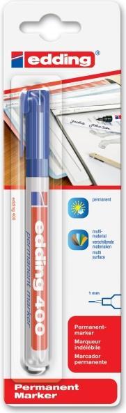 Produktbild Edding 400 (Blau, 1 mm, 1 x)