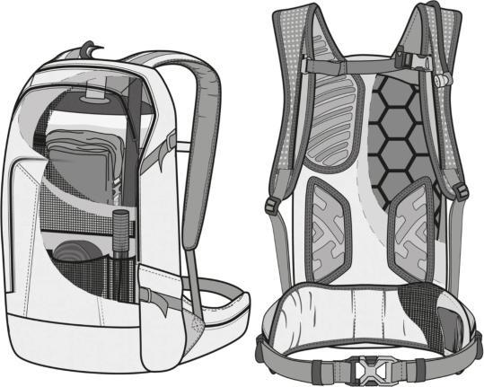 Actual product image Amplifi E-Track 17 Backpack (17 l)