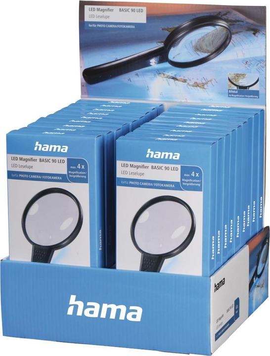 Actual product image Hama LED Magnifier Basic 90 LED