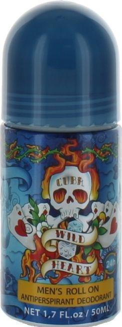 Produktbild Fragluxe CUBA ORIGINAL Cuba Wild Heart DEO ROLL-ON 50ml (Roll-on, 50 ml)