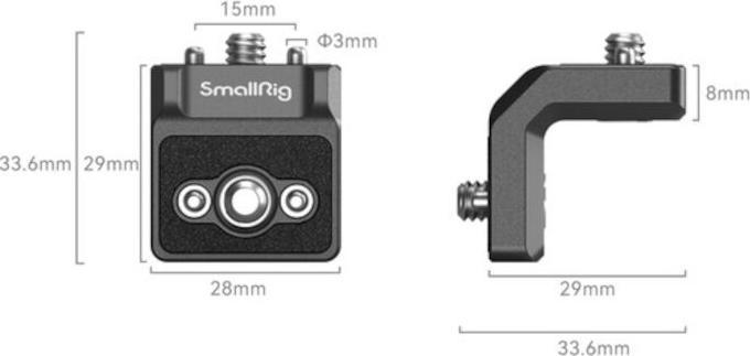 Produktbild SmallRig x LensVid mini L-Shaped Mount Plate Kit MD4360