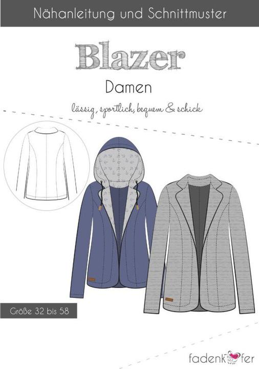 Fadenkäfer Schnittmuster Blazer