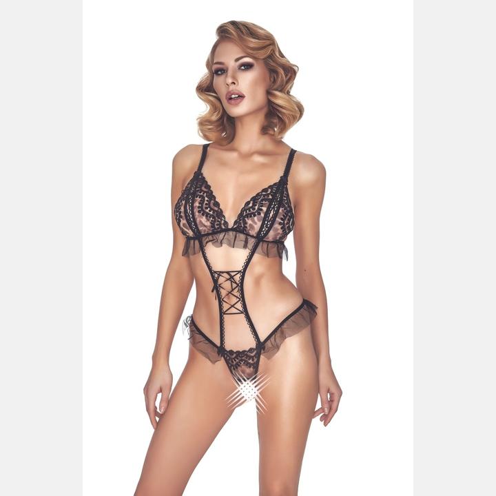 Produktbild Anais Apparel Body in schwarz/leo (3XL)
