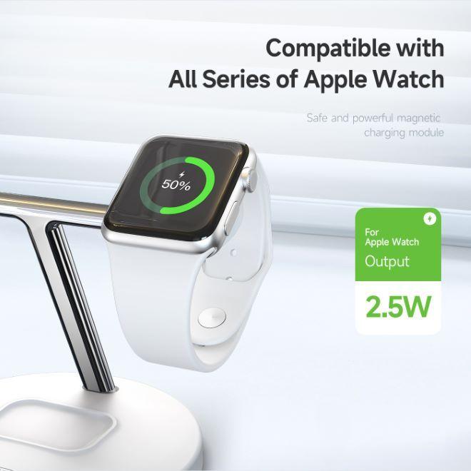Actual product image Duzzona Wireless Charger W9 3 in 1 (15 W)