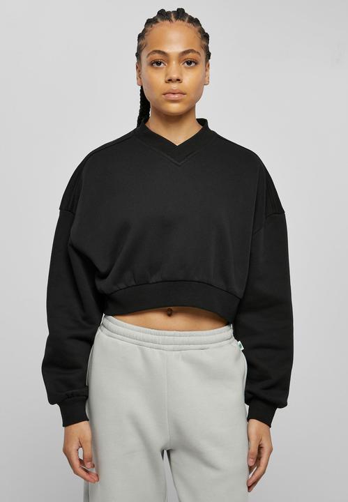 Image du produit Urban Classics Ladies Cropped V-Neck (M)