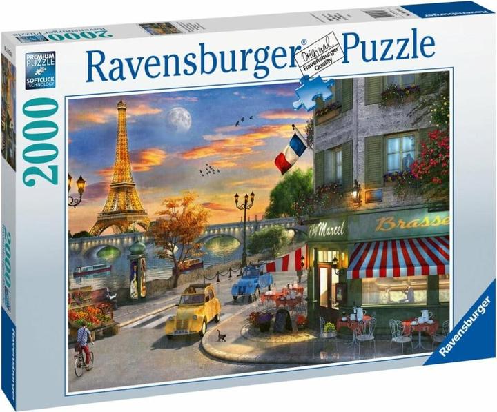 Immagine prodotto Ravensburger Un'ora di sera romantica a Parigi (2000 pezzi)