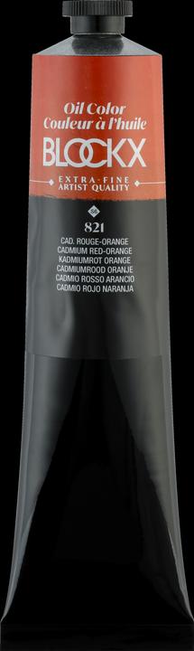 Actual product image BlockX - Cadmium rouge-orange (Cadmium red-orange, 200 ml)