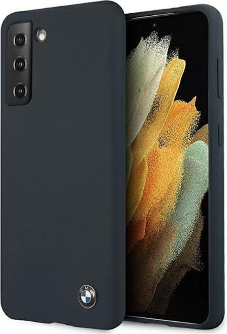 Image du produit BMW Etui BMHCS21MSILNA S21 + G996 bleu foncé (Samsung Galaxy S21+)