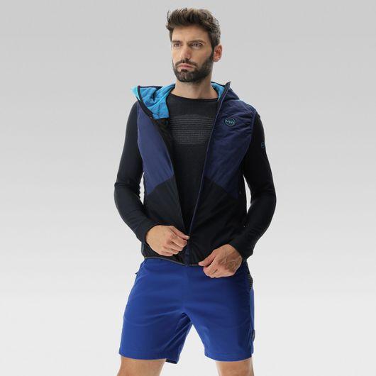 Actual product image UYN Padded waistcoat with full-length zip crossover (L)